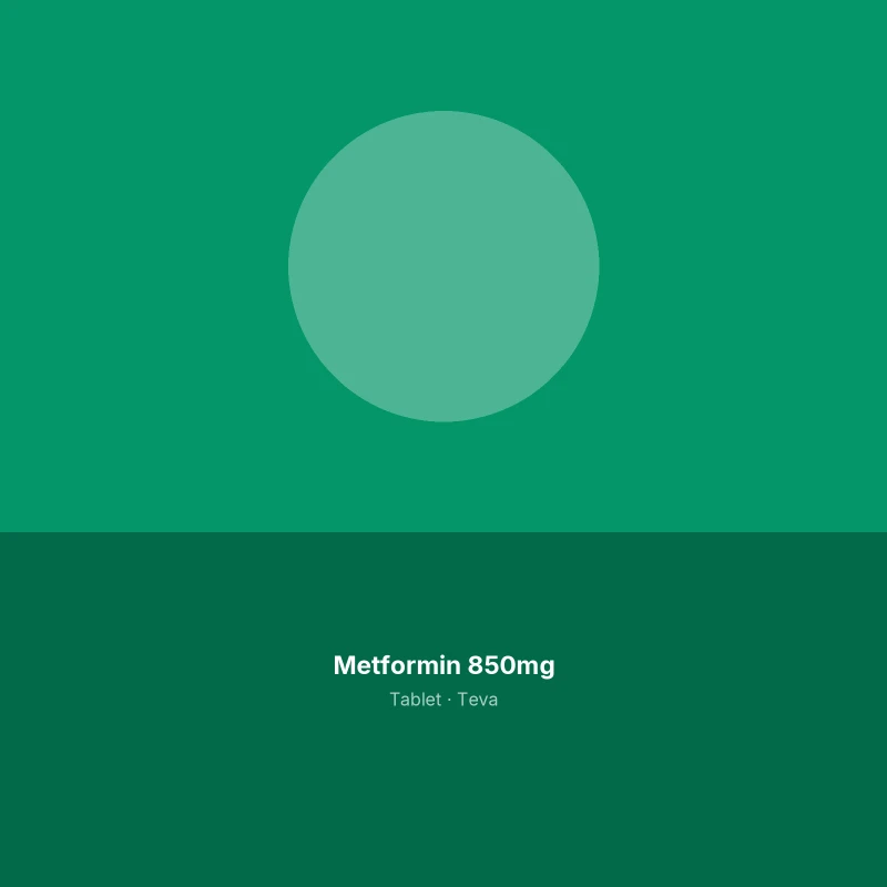 Metformin 850mg